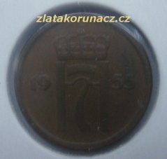 Norsko - 1 ore 1955