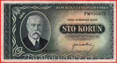 100 Kčs b.l. 1945 PM