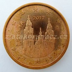 Španělsko - 5 Cent 2017
