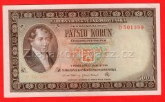 500 Kčs 1946 D