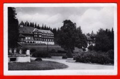 Karlova Studánka - lázeňský hotel,park,stromy