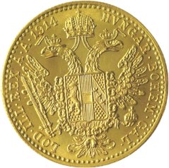 Zlatá mince Rakousko - Uhersko - 1 Dukát 1914