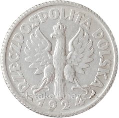 Polsko - 1 zloty 1924