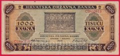 Chorvatsko - 1000 Kuna 1943