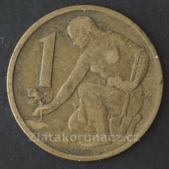 1 koruna 1960
