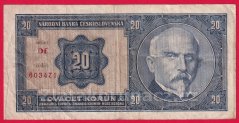 20 Korun 1926 Df neperf.