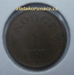 Norsko - 1 ore 1955
