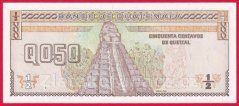 Guatemala - 1/2 Quetzal 1998