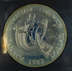 Kanada - 1 dollar 1983 - Universiade Edmonton
