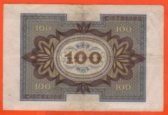 Německo - 100 Mark 1.11.1920 - série C - B