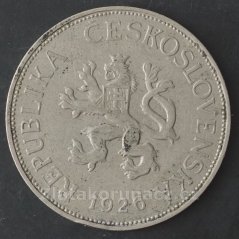5 koruna 1926