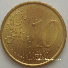 Španělsko - 10 Cent 2003