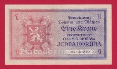1 koruna 1940 A 010