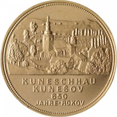 Zlatá medaile - Kuneschha-Kunešov 1992
