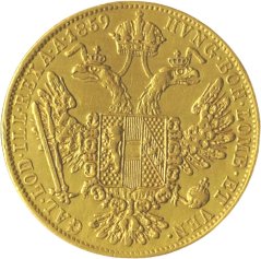 Zlatá mince Rakousko - Uhersko - 1 Dukát 1859 E