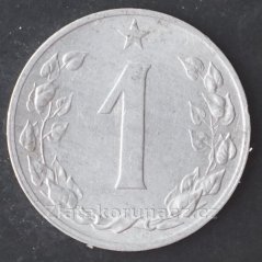 1 haléř 1958