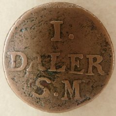 Švédsko - 1 daler 1716