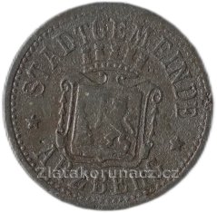 Německo - Arzberg - 10 Pfennig 1917