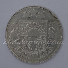 Lotyšsko - 50 santimi 1922