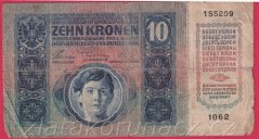 10 K 2.1. 1915 -kolkovaná-č.1062