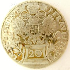 20 Krejcar 1763 W-I 1763