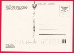 Náchod - stará radnice se zámkem z náměstí VŘSR