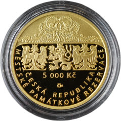 2025 - 5 000 Kč Štramberk - Městské památkové rezervace Proof