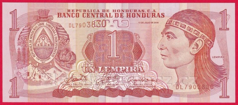 Honduras - 1 Lempira 2006