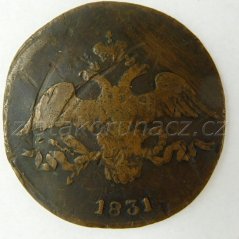 Rusko - 2 kopějka 1831 C.M.