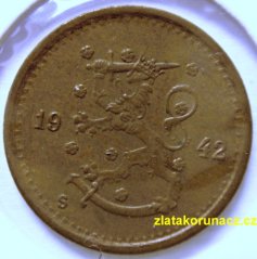 Finsko - 50 penniä 1942 S