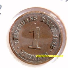 Německo - 1 Reich Pfennig 1912 F