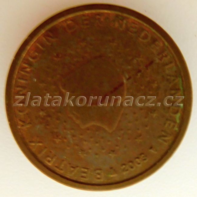 Holandsko - 1 Cent 2001