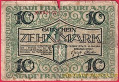 Frankfurt - 10 marek - 1919