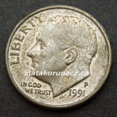 USA - 1 dime 1991 P