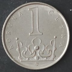 1 koruna 2001