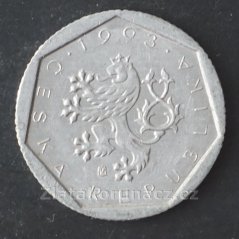 20 haléř - 1993 - Hamburg