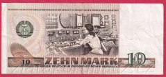 Německo - Východní- 10 marek 1971 EG