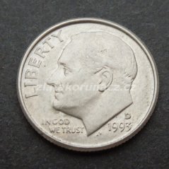 USA - 1 dime 1993 D