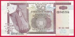 Burundi - 50 Francs 1999