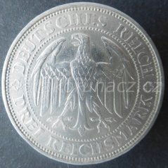 Německo - Výmar - 3 marka 1929 E- Meissen