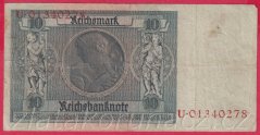 Německo - 10 Reichsmark 22.1.1929 - série U-L - 8 m.č.