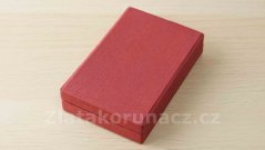 Krabička na vyznamenání - bordó