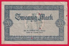 Detmold - 20 mark 1918
