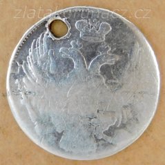 Rusko - 10 kopějka 1837 NG (НГ)