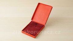 Krabička na vyznamenání - červená