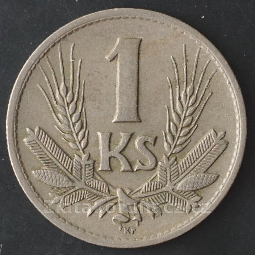 1 koruna 1940
