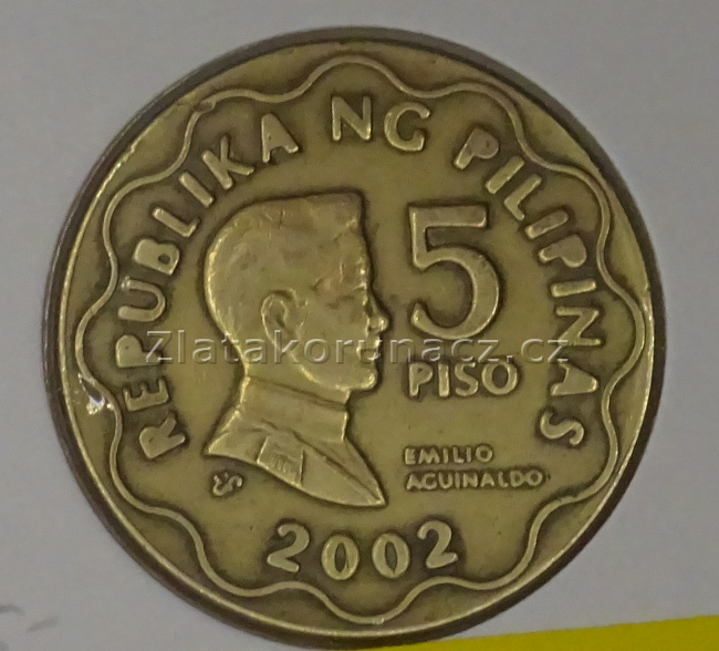 Filipíny - 5 Piso 2002