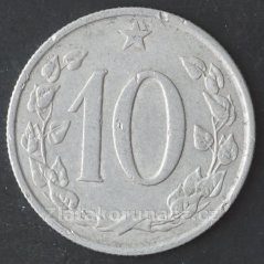 10 haléř 1962