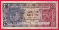 20 Korun 1926 Df neperf.