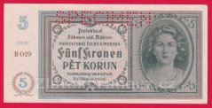 5 Korun 1940 B 019